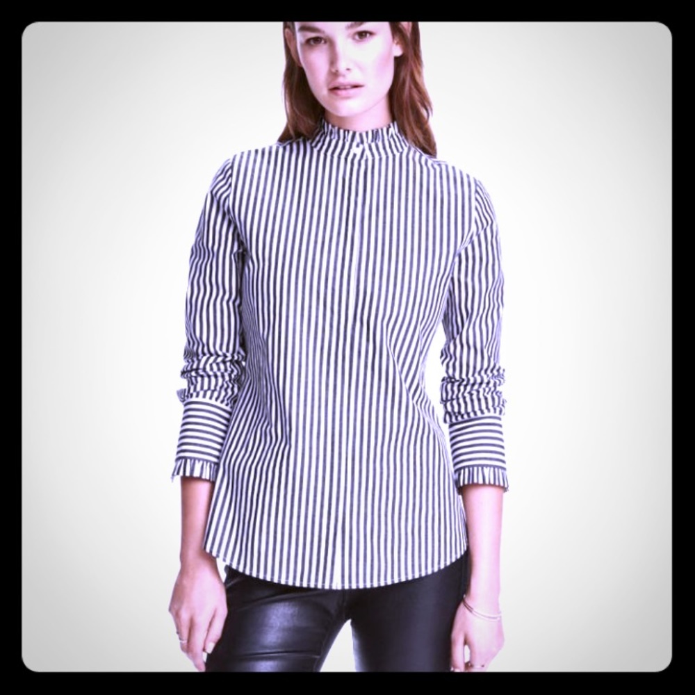 H&M High collared top